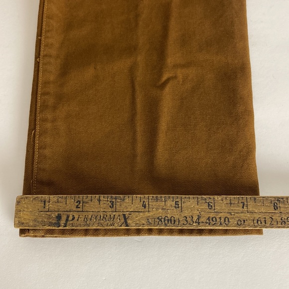 Raleigh Denim Workshop Canvas Pants Jones Fit Men’s Size 30 Brown ALTERED - Picture 10 of 14